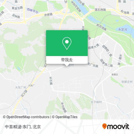 中首精滤-东门地图