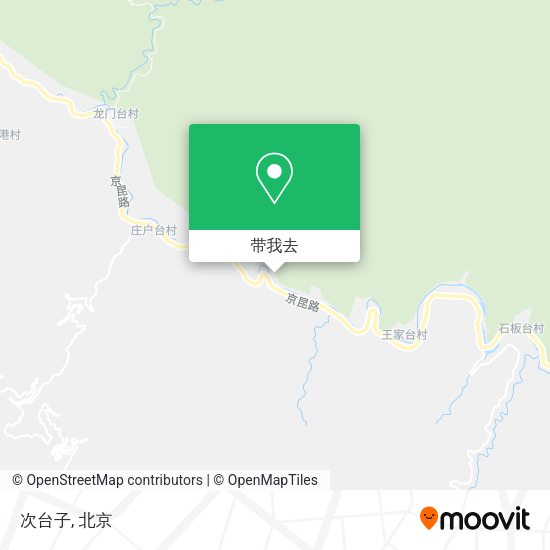 次台子地图