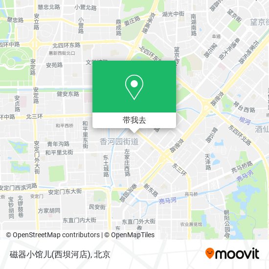 磁器小馆儿(西坝河店)地图