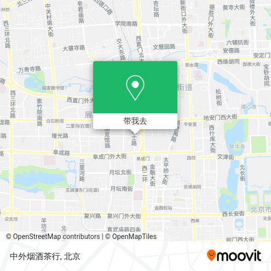中外烟酒茶行地图