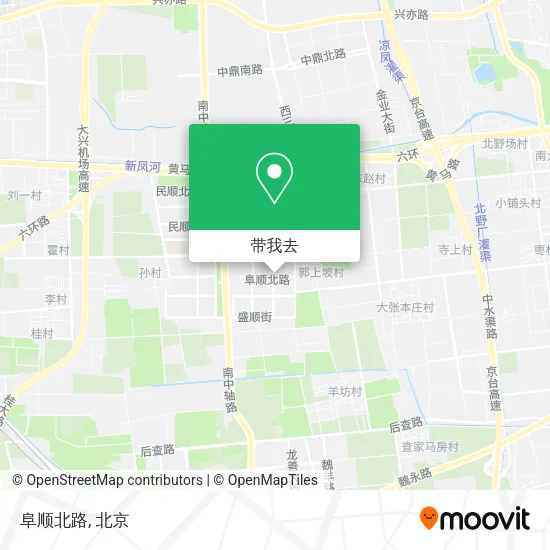 阜顺北路地图