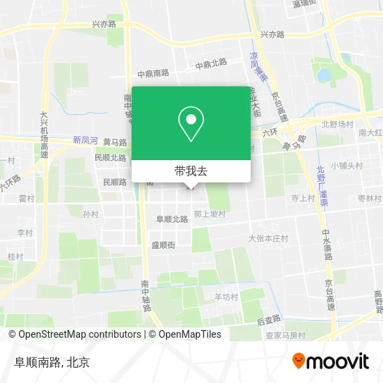 阜顺南路地图