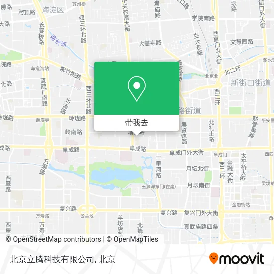 北京立腾科技有限公司地图