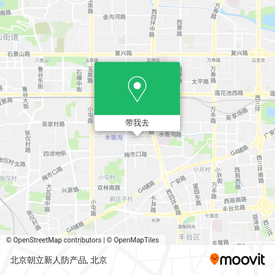 北京朝立新人防产品地图
