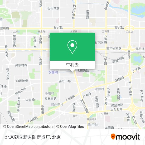 北京朝立新人防定点厂地图
