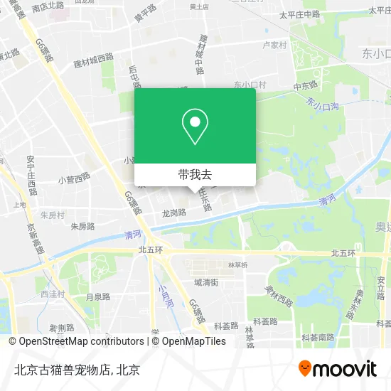 北京古猫兽宠物店地图