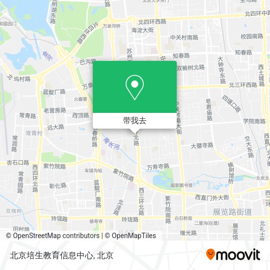 北京培生教育信息中心地图