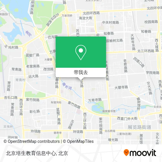 北京培生教育信息中心地图