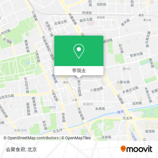 会聚食府地图
