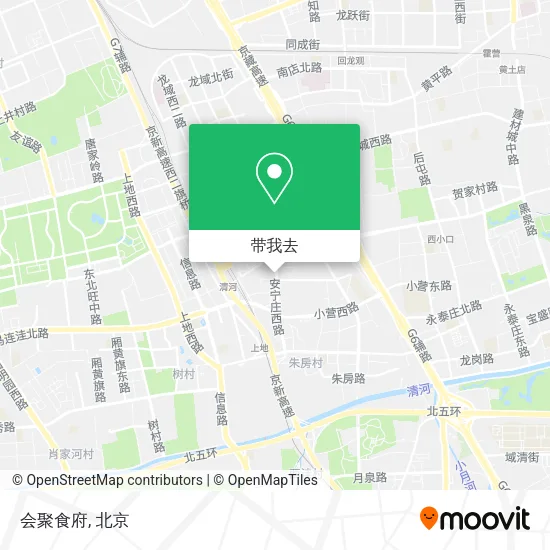 会聚食府地图