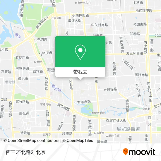 西三环北路2地图