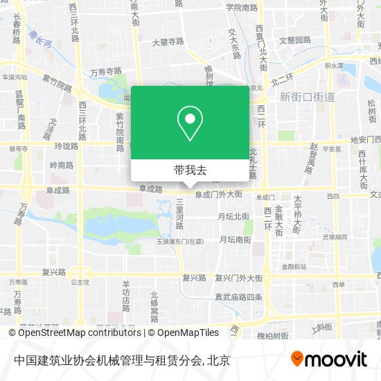 中国建筑业协会机械管理与租赁分会地图