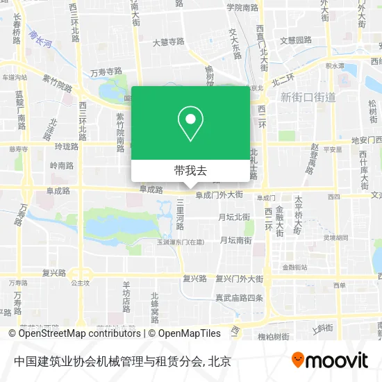中国建筑业协会机械管理与租赁分会地图