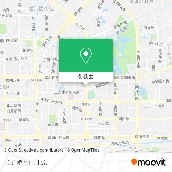 京广桥-出口地图