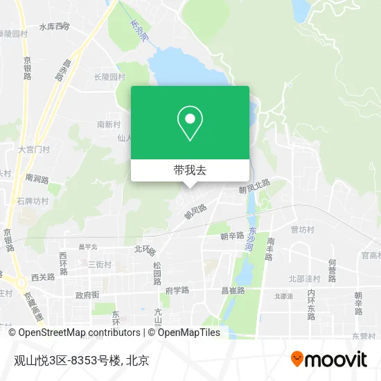 观山悦3区-8353号楼地图