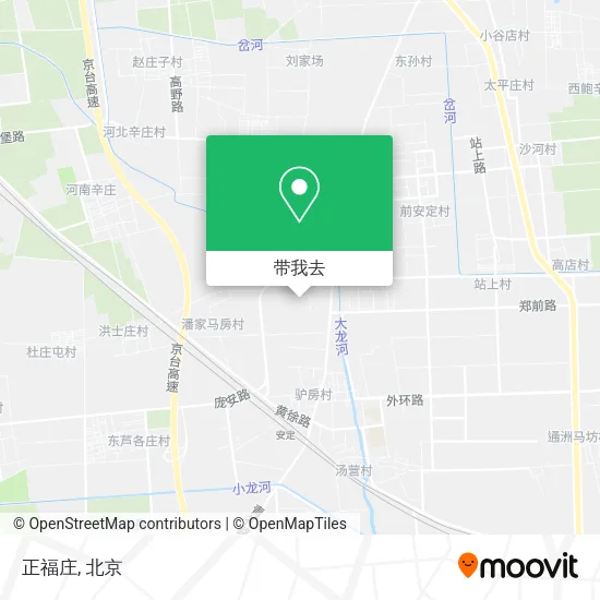 正福庄地图
