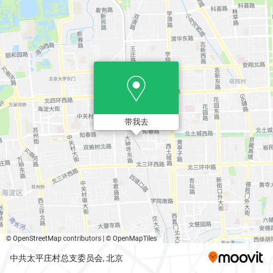 中共太平庄村总支委员会地图