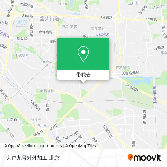 大户九号对外加工地图