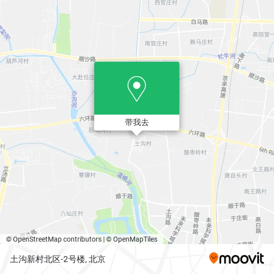 土沟新村北区-2号楼地图