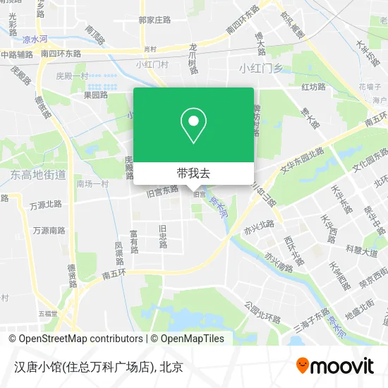 汉唐小馆(住总万科广场店)地图