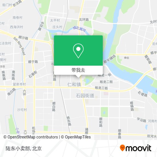 陆东小卖部地图