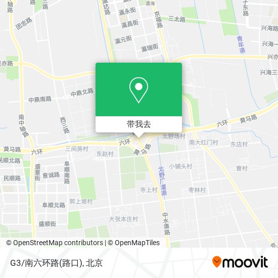 G3/南六环路(路口)地图