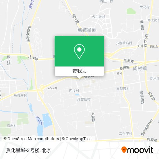 燕化星城-3号楼地图