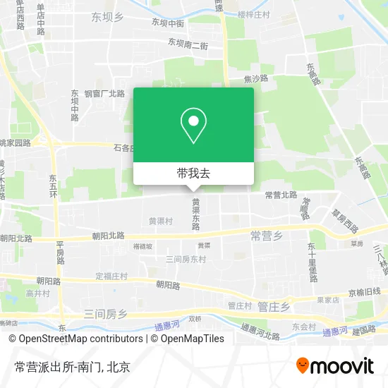 常营派出所-南门地图