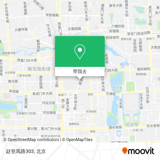 赵登禹路303地图