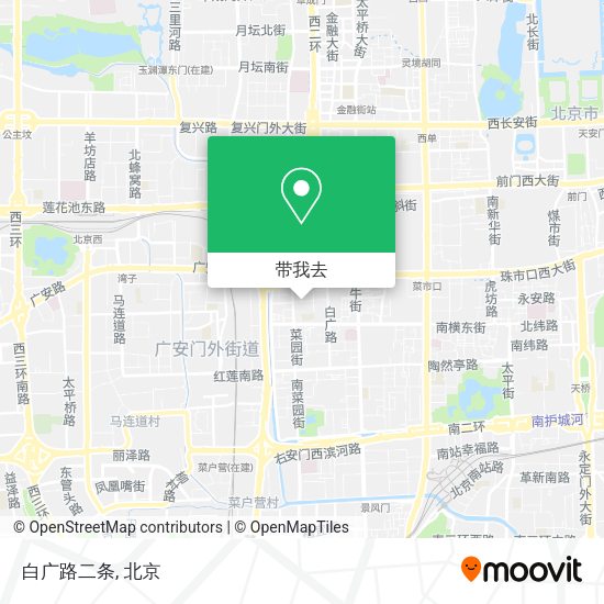 白广路二条地图