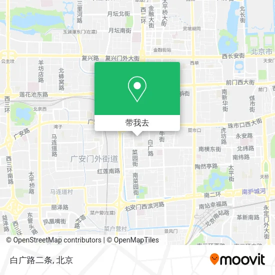 白广路二条地图