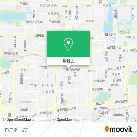 白广路地图
