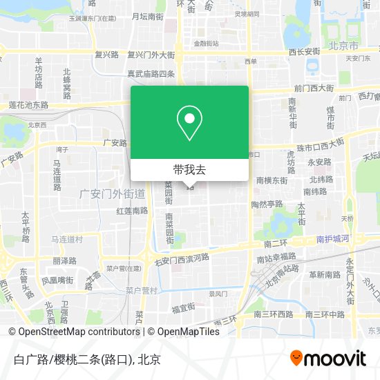 白广路/樱桃二条(路口)地图