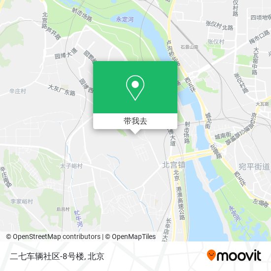 二七车辆社区-8号楼地图