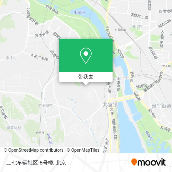 二七车辆社区-8号楼地图