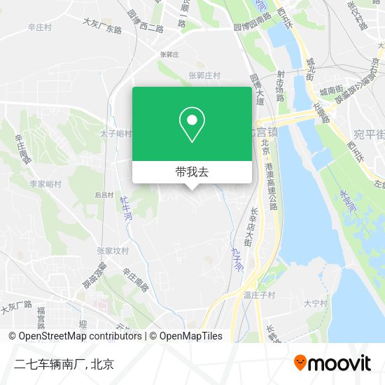 二七车辆南厂地图