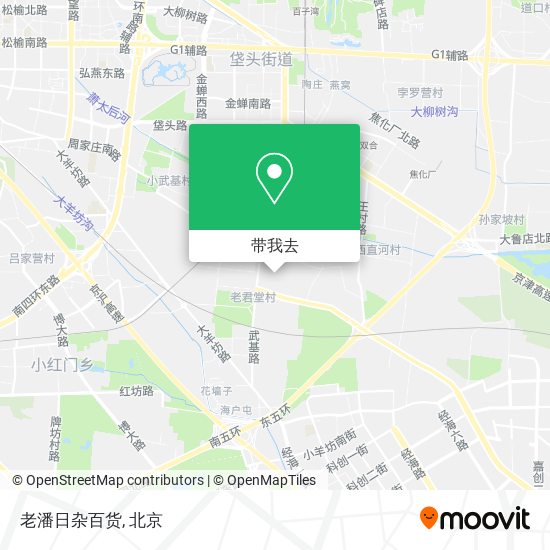 老潘日杂百货地图