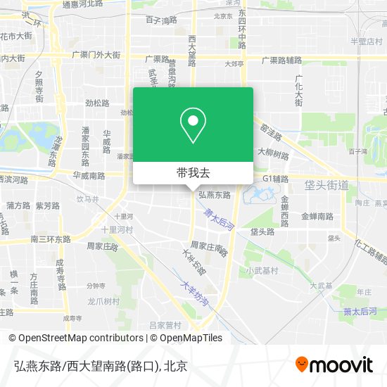 弘燕东路/西大望南路(路口)地图