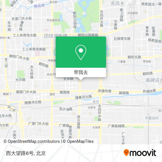 西大望路6号地图