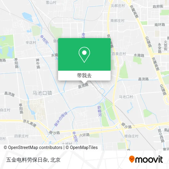 五金电料劳保日杂地图