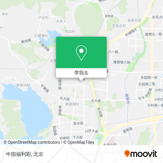 中国福利彩地图