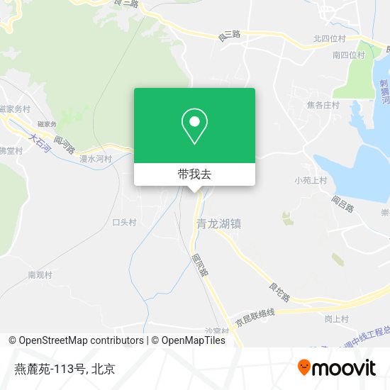 燕麓苑-113号地图