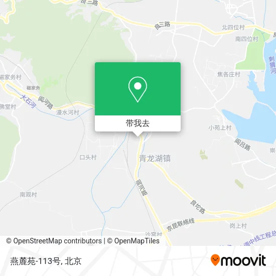 燕麓苑-113号地图