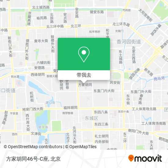 方家胡同46号-C座地图