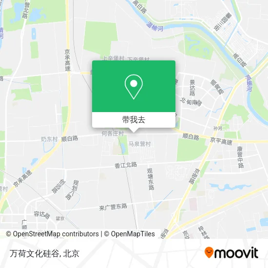 万荷文化硅谷地图