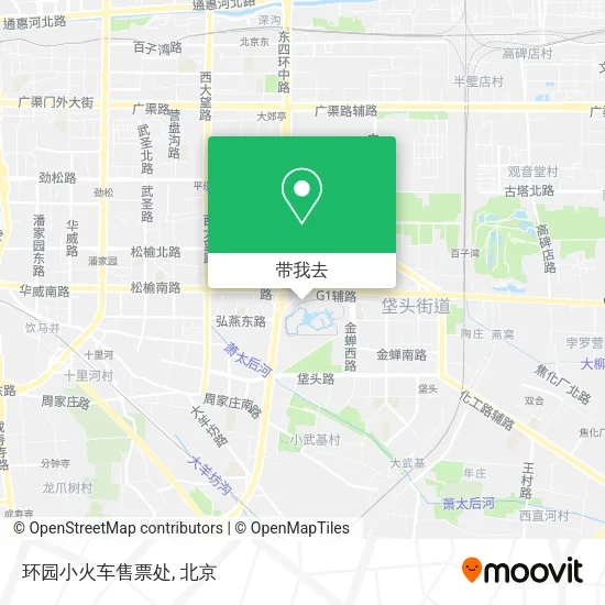 环园小火车售票处地图
