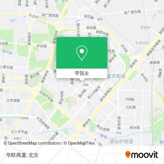 华联商厦地图