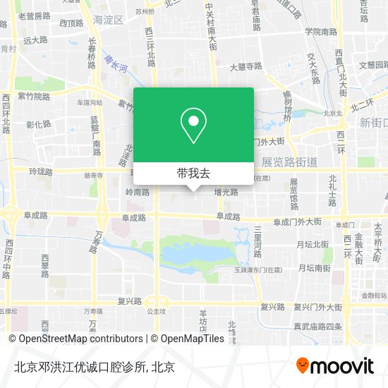北京邓洪江优诚口腔诊所地图