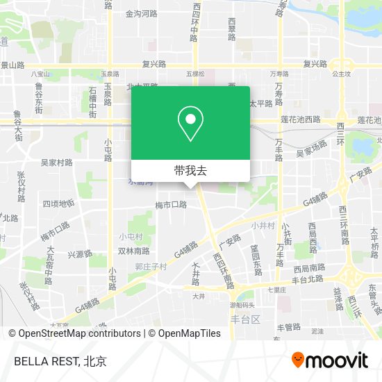 BELLA REST地图