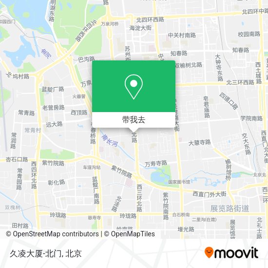久凌大厦-北门地图